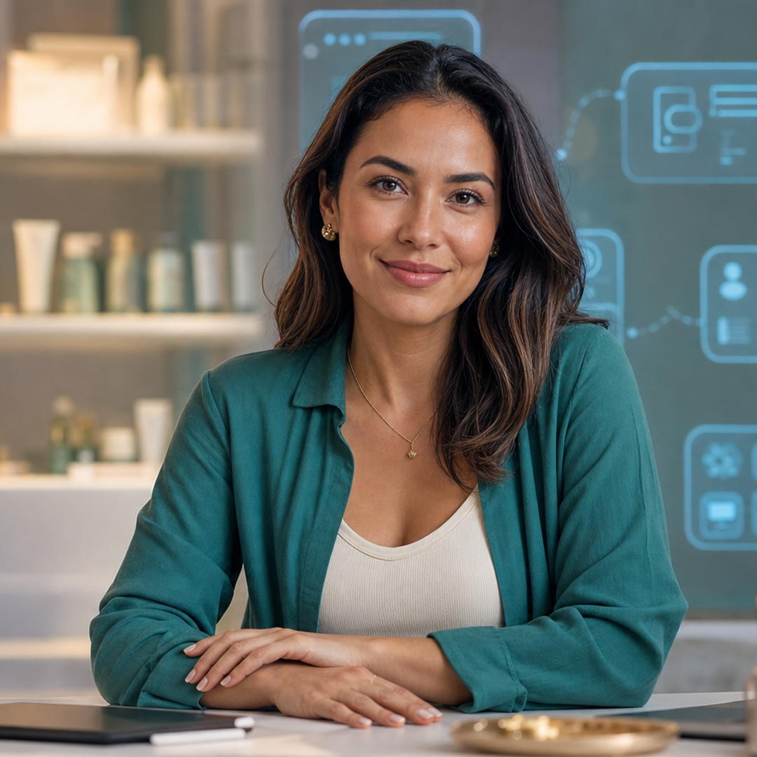 Bella, assistente virtual da empresa fictícia Bella Vista Cosméticos